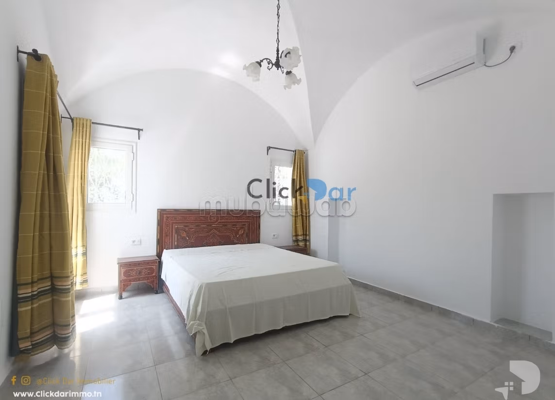 Villa con giardino in affitto a Hammamet per l'anno