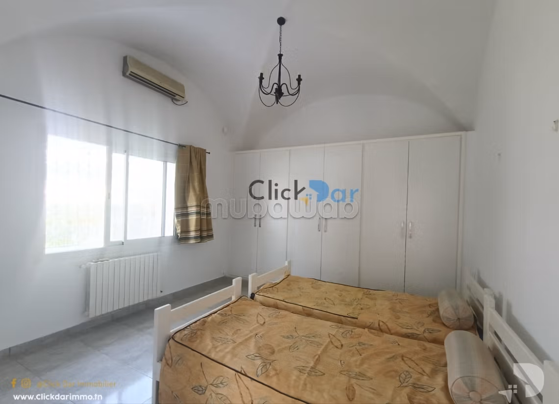 Villa con giardino in affitto a Hammamet per l'anno