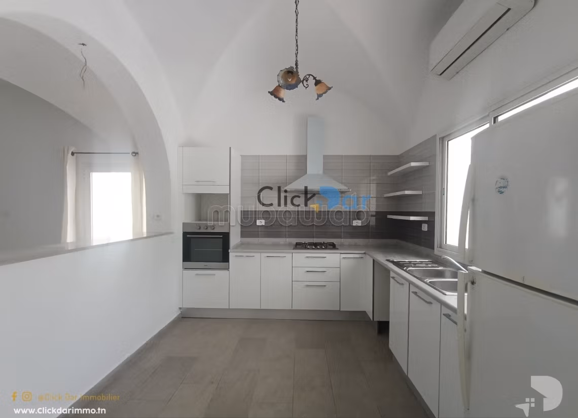 Villa con giardino in affitto a Hammamet per l'anno