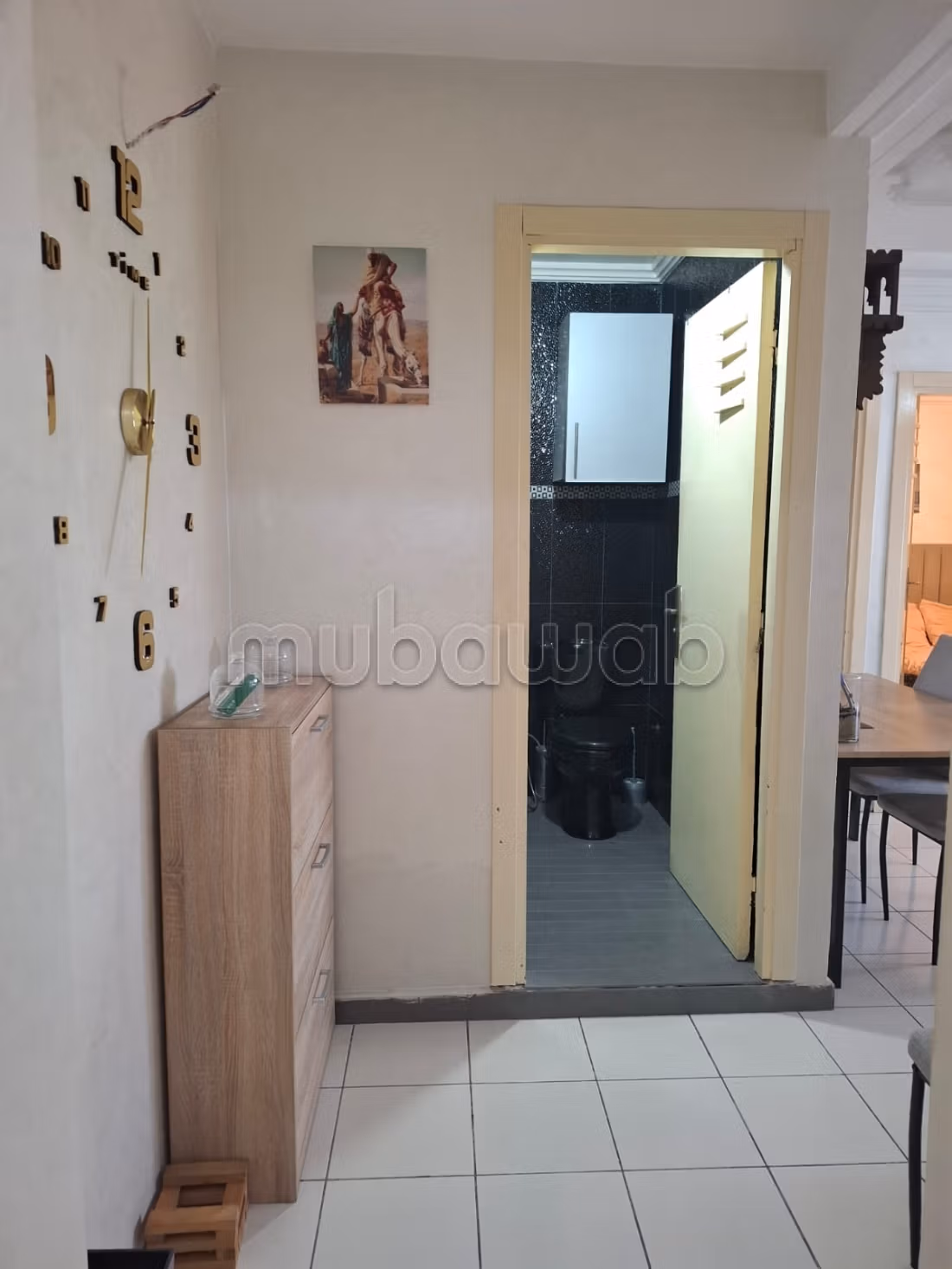 Renting an apartment in Nassim 2. Total area 60 m². Television