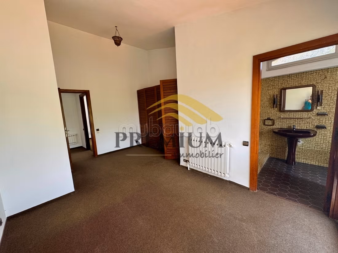 Location villa with pool in Souissi