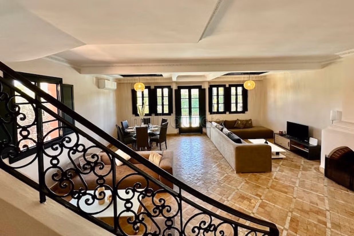 Furnished 3-bedroom villa with pool in Palmeraie