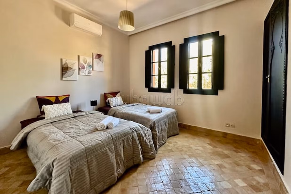 Furnished 3-bedroom villa with pool in Palmeraie