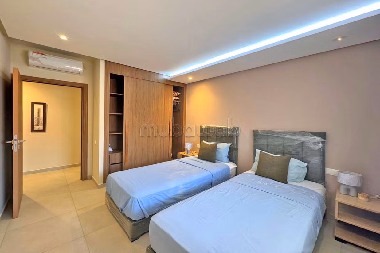 Appart. 2 Ch 2 SDB, Piscine, Habitation 1 an