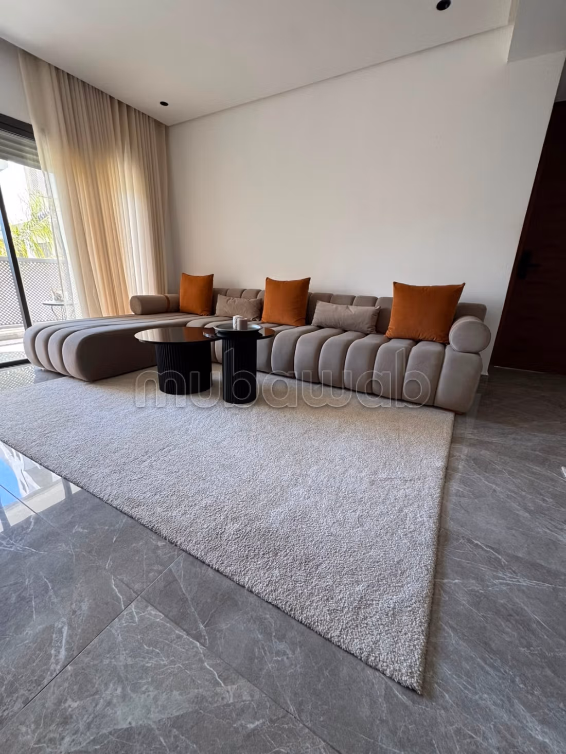 Affitta questo appartamento a Casablanca Finance City. Superficie 150 m². Ben arredato