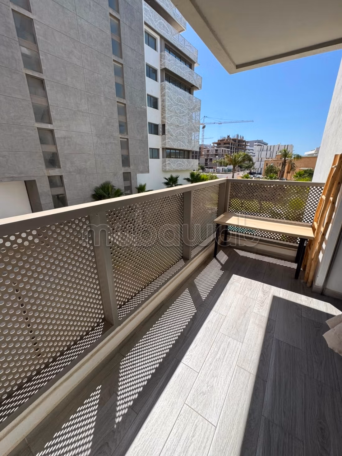 Affitta questo appartamento a Casablanca Finance City. Superficie 150 m². Ben arredato