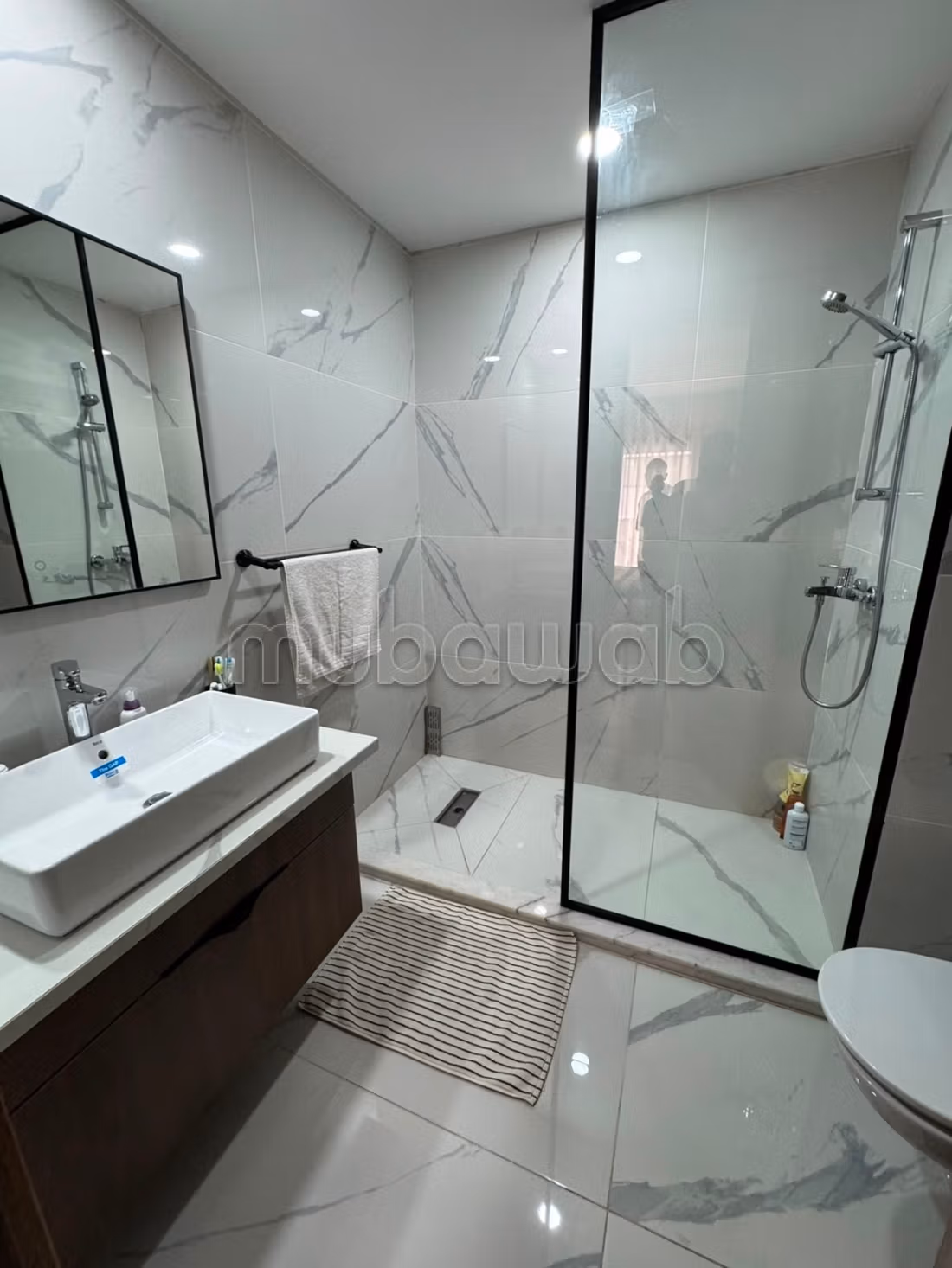 Affitta questo appartamento a Casablanca Finance City. Superficie 150 m². Ben arredato