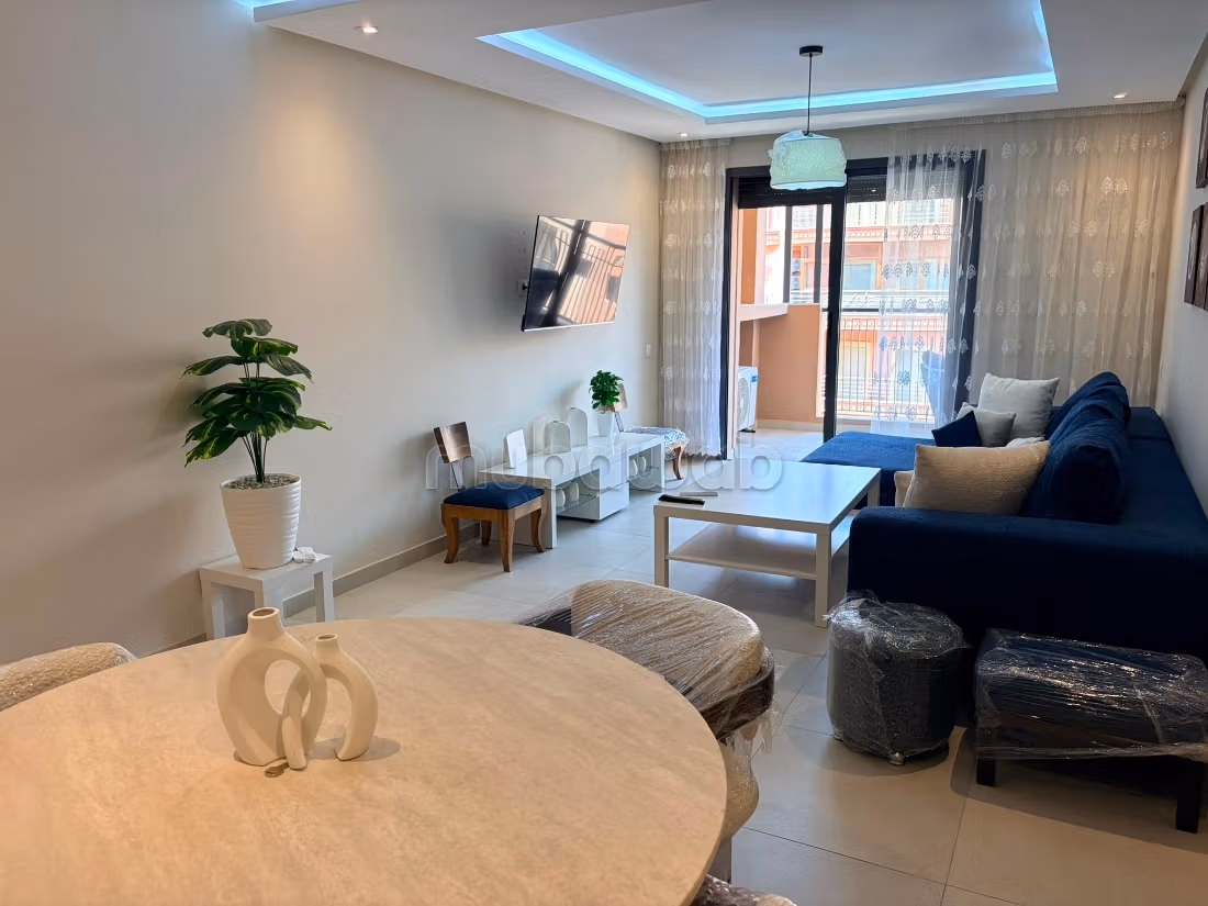 Élégant appartement 2 chambres à Guéliz – Résidence de standing avec piscine