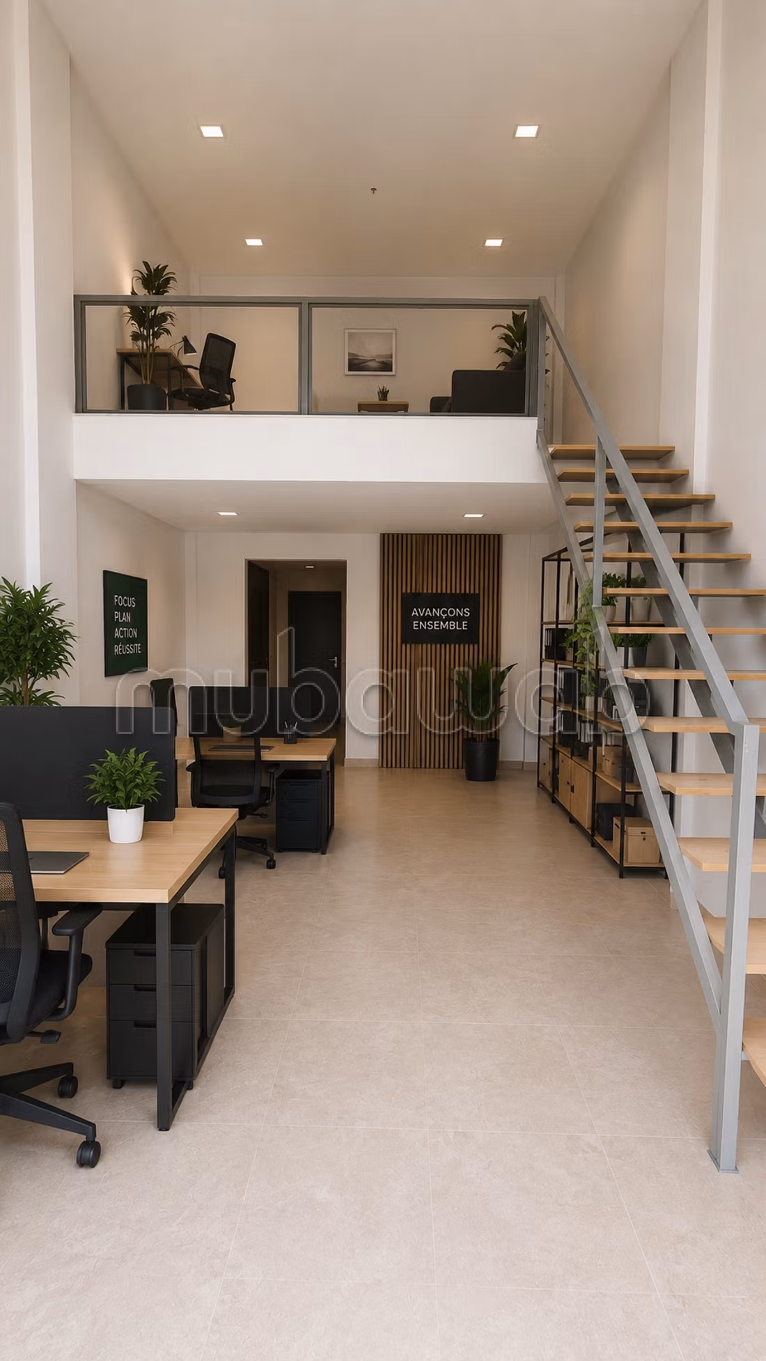 Nuovo spazio commerciale con soppalco - 72 m²
