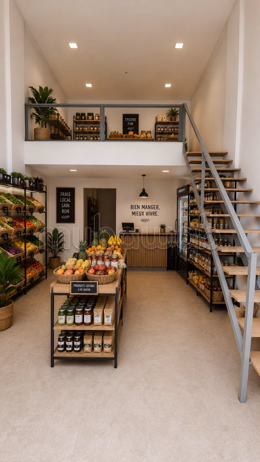Nuovo spazio commerciale con soppalco - 72 m²