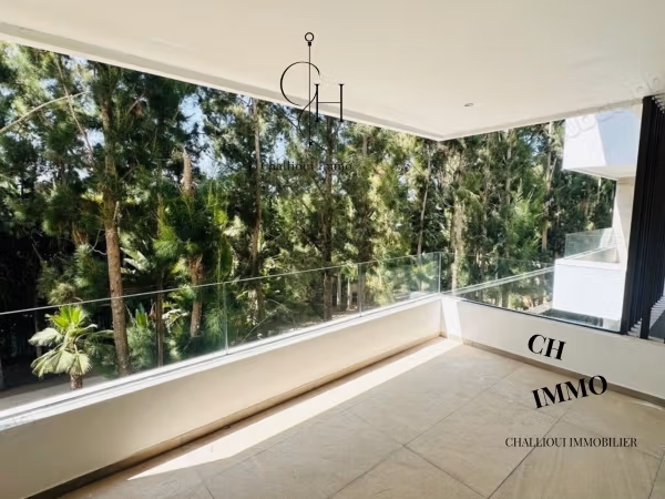 Appartement en location à Souissi sans vis à vis neuf