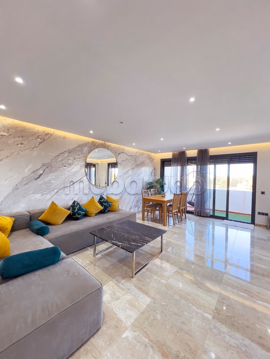 Appartement de luxe de 3 chambres avec terrasse panoramique – La Baie Panoramique, Tanger — 6
