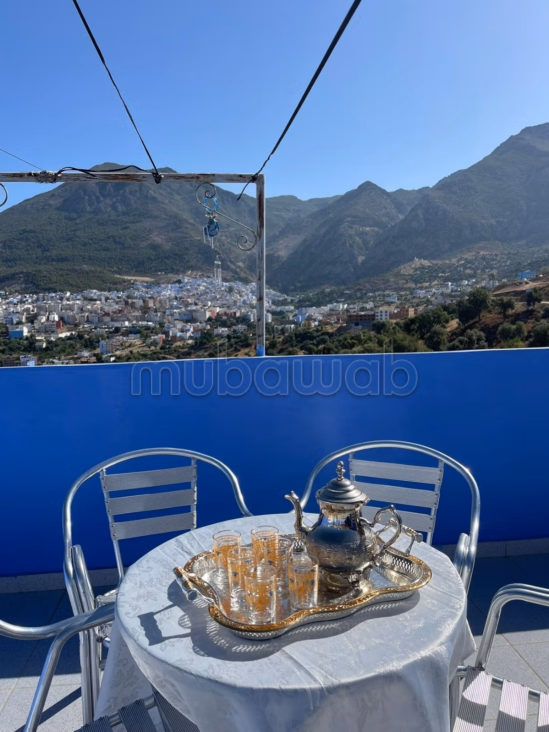 Location de maison à Chefchaouen. Superficie totale de 120 m². Meublé