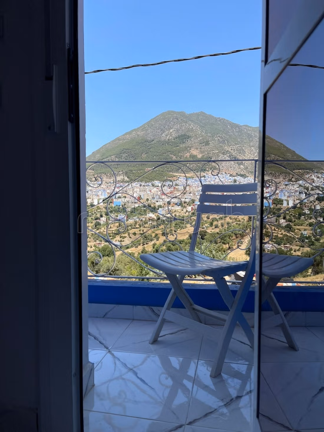 Location de maison à Chefchaouen. Superficie totale de 120 m². Meublé