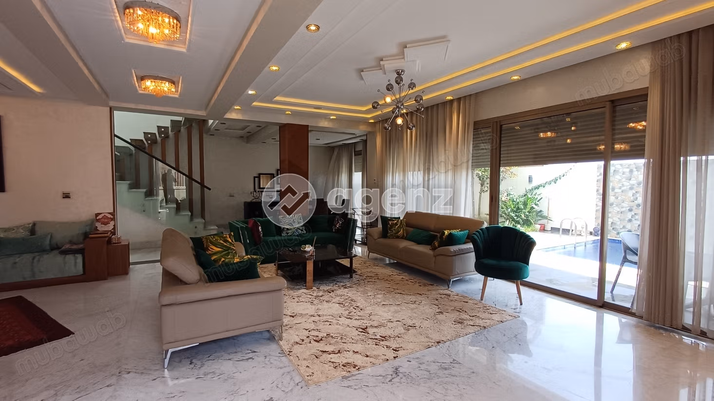 Villa for sale 420 m², 4 bedrooms Bouskoura Bouskoura