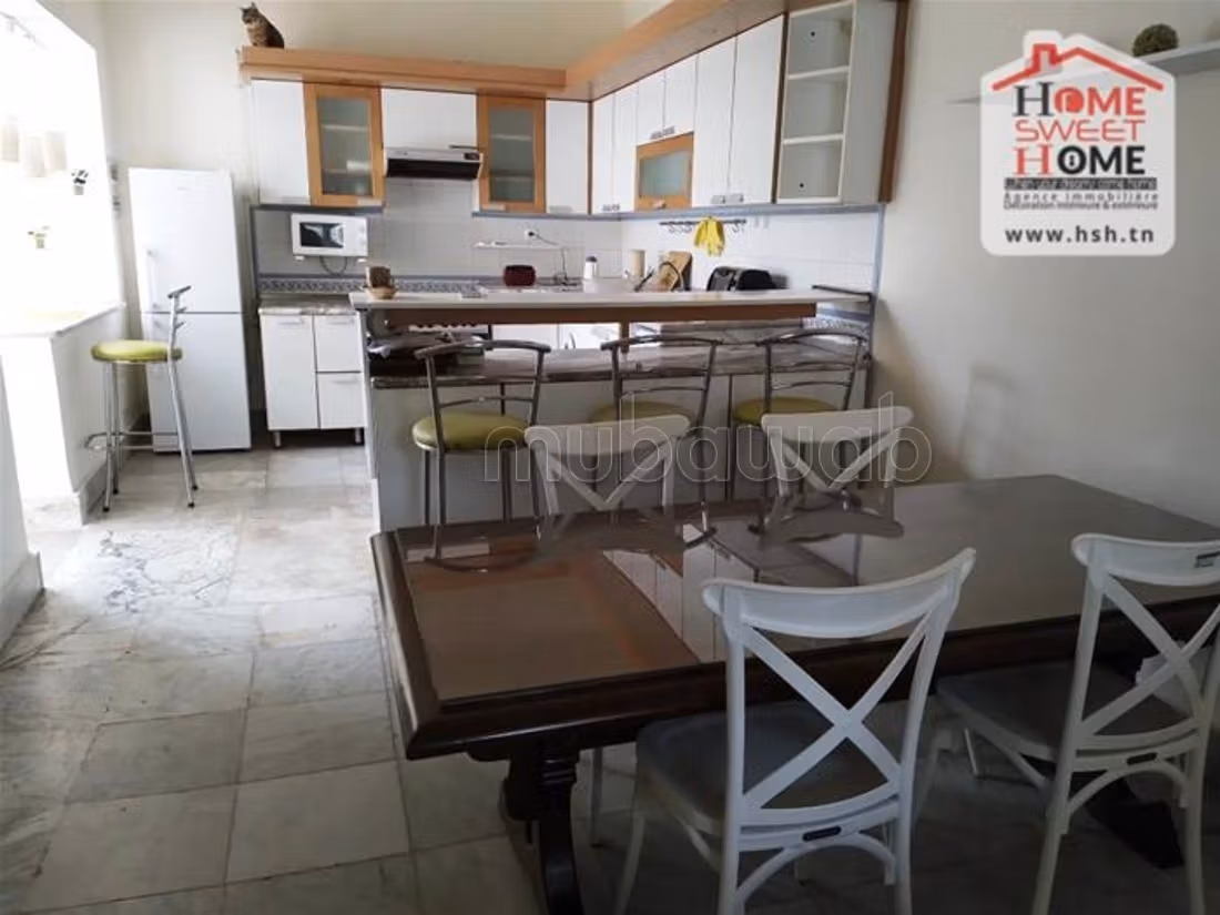 Furnished villa Amilia for rent in Carthage Amilcar