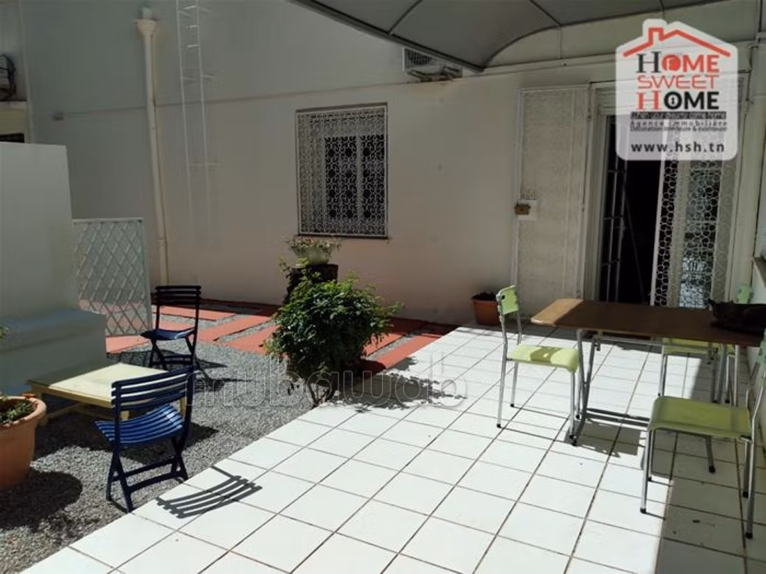 Furnished villa Amilia for rent in Carthage Amilcar