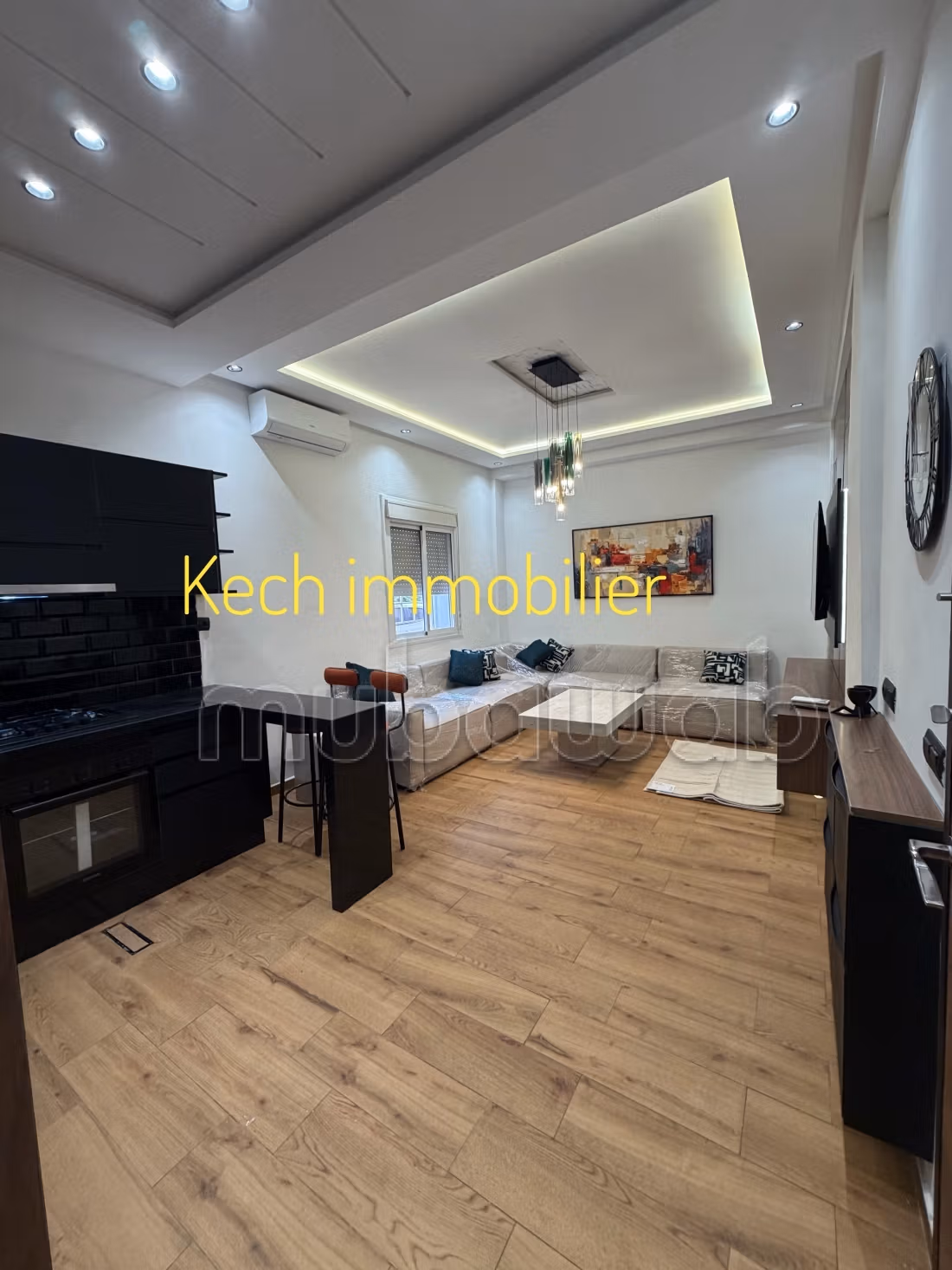 Appartement à l'achat à Route de Safi. 
1 chambre. 
Bien meublé