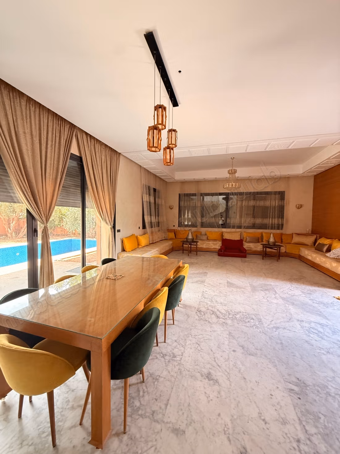 Affitto villa di lusso a Route Casablanca. Superficie 1000 m². Arredato