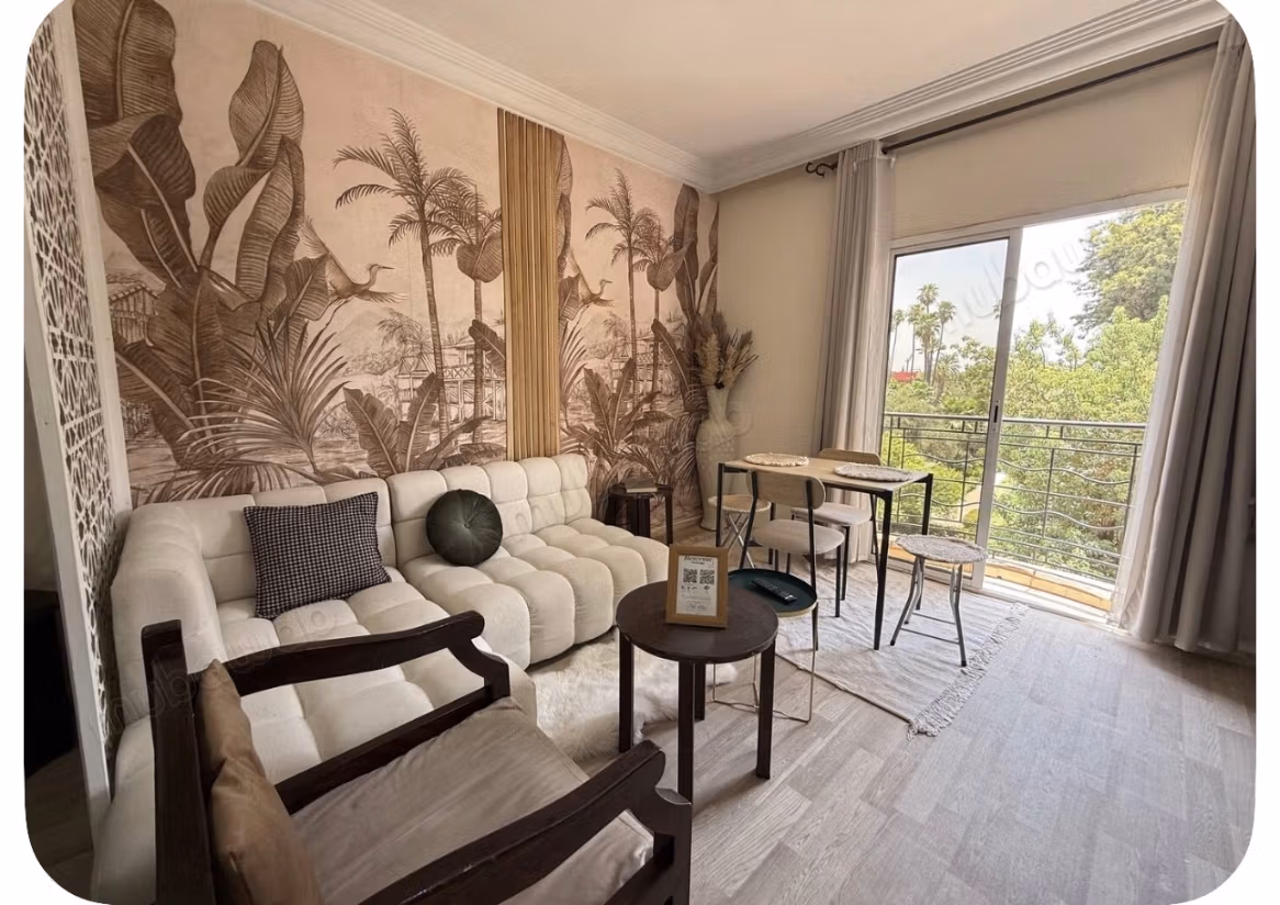 Appartamento in affitto a Hivernage. Superficie 70 m². Arredato