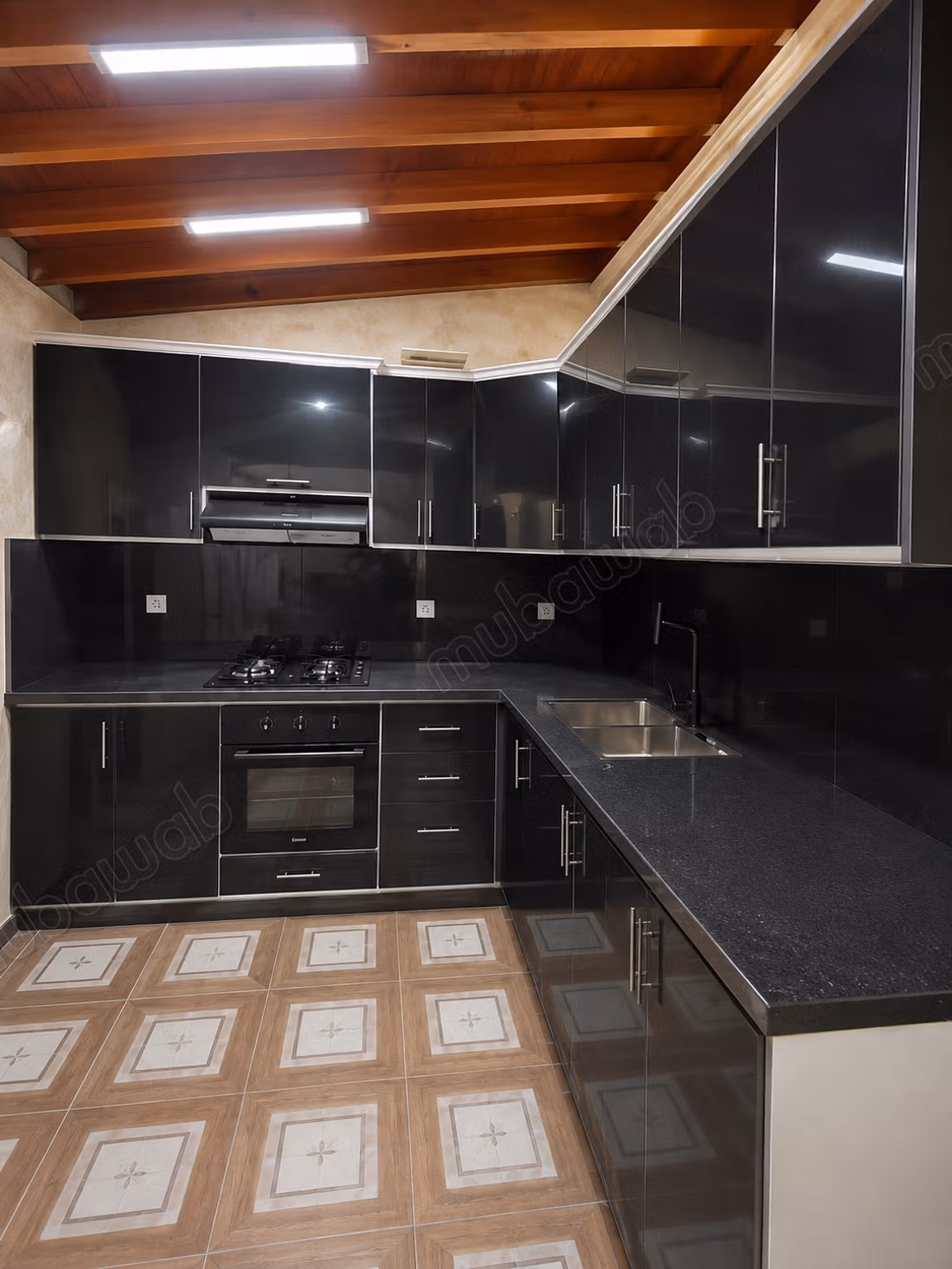 À vendre : un appartement à Bir Ghazi. Superficie totale 98 m². Meublé — 3