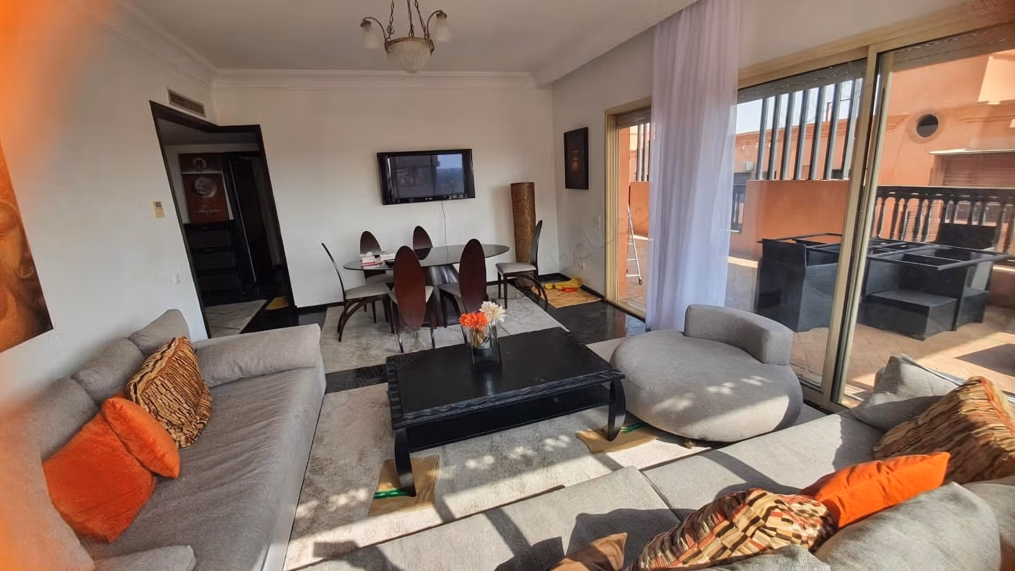 Superb Apartment, Panoramic Terrace in Hivernage