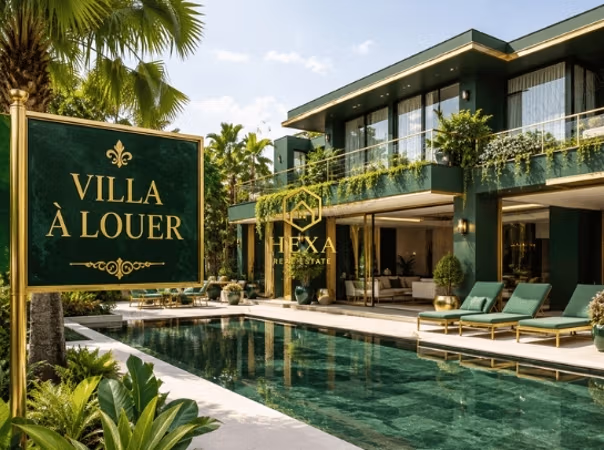 Villa S4 avec piscine à Gammarth