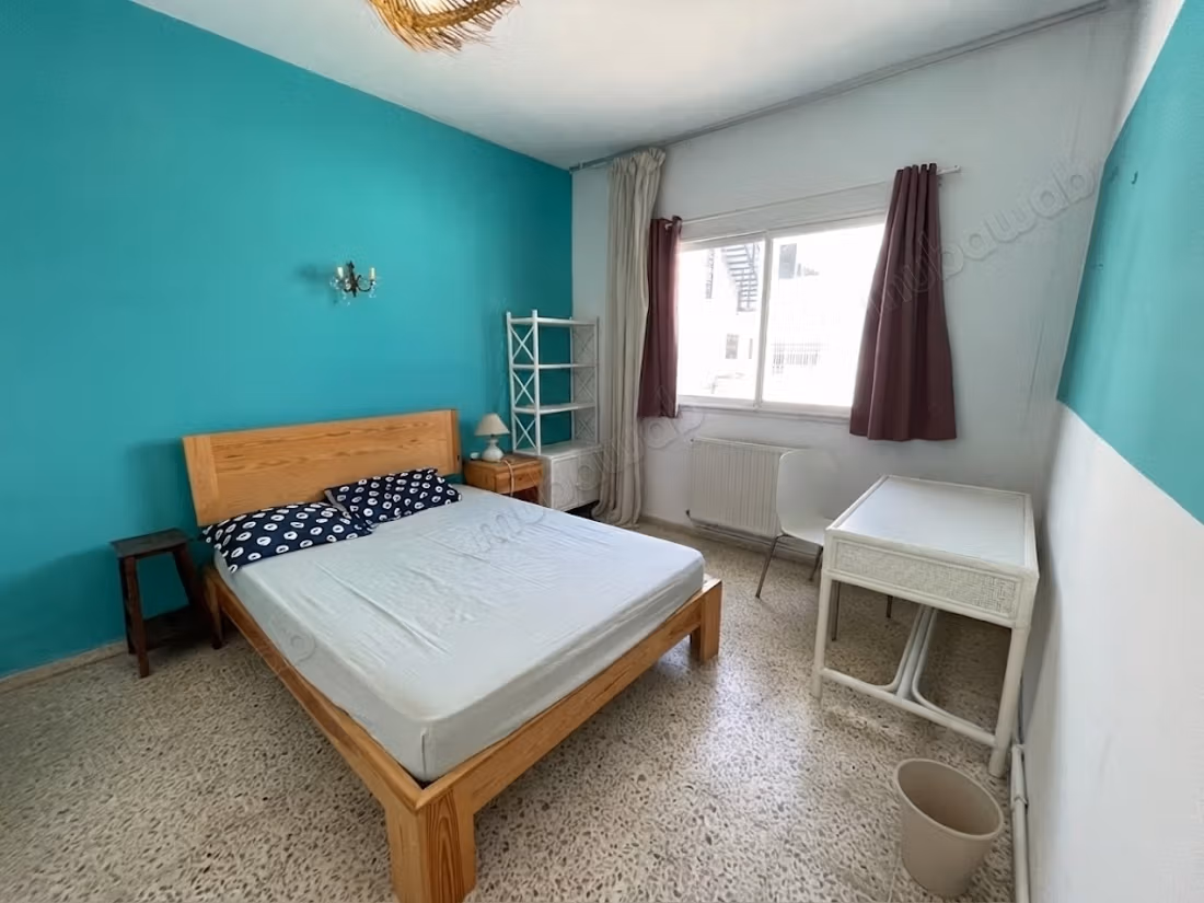 À Louer étage de villa s3 à la Marsa corniche