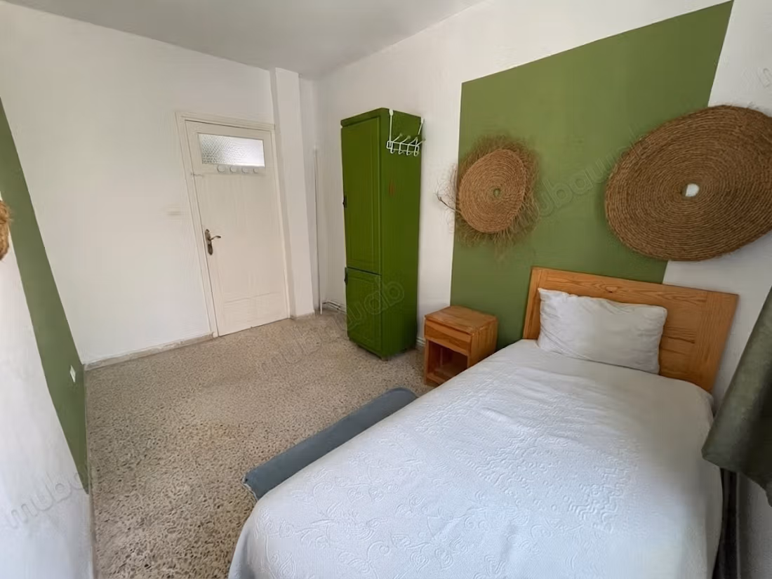 À Louer étage de villa s3 à la Marsa corniche