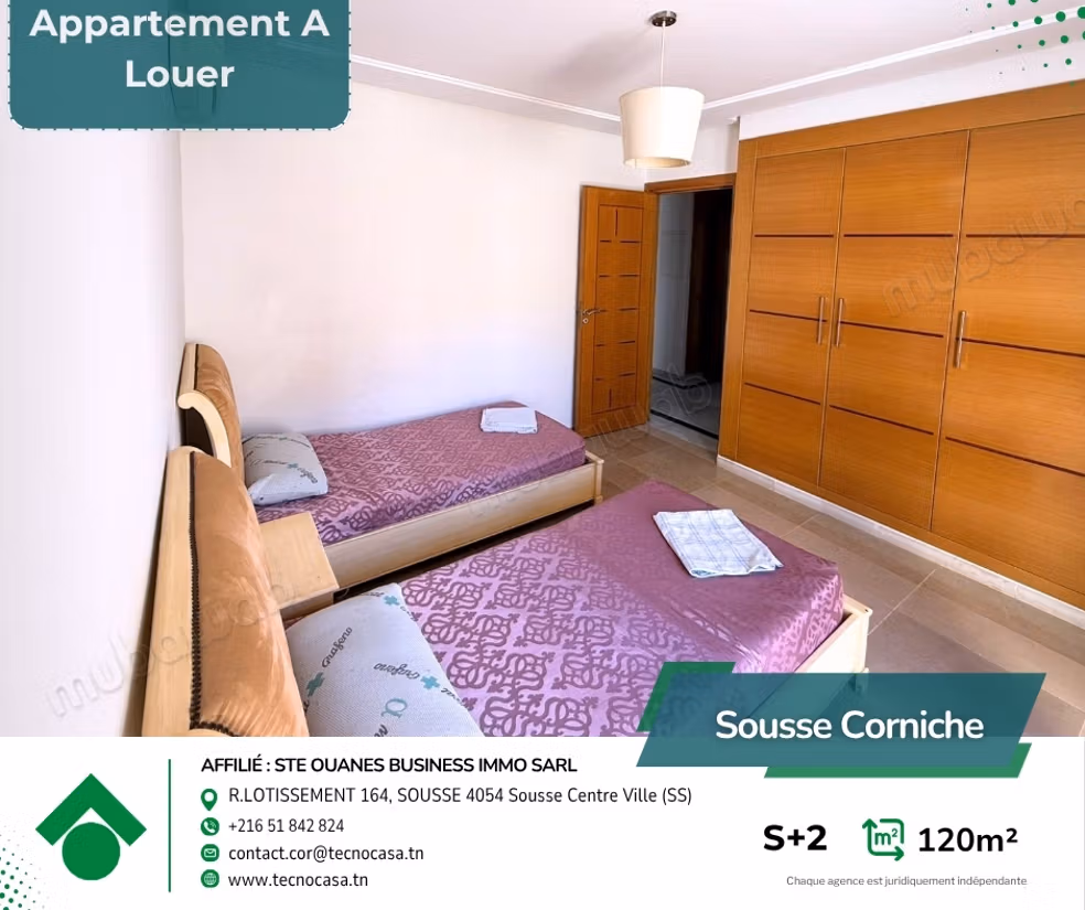 For rent - an S2 in Corniche