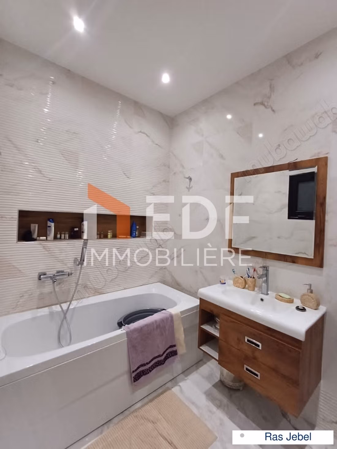 A Louer villa Meublée S3 à Ras Jebel, Bizerte
