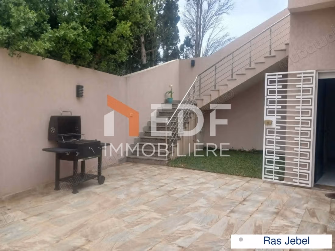 A Louer villa Meublée S3 à Ras Jebel, Bizerte