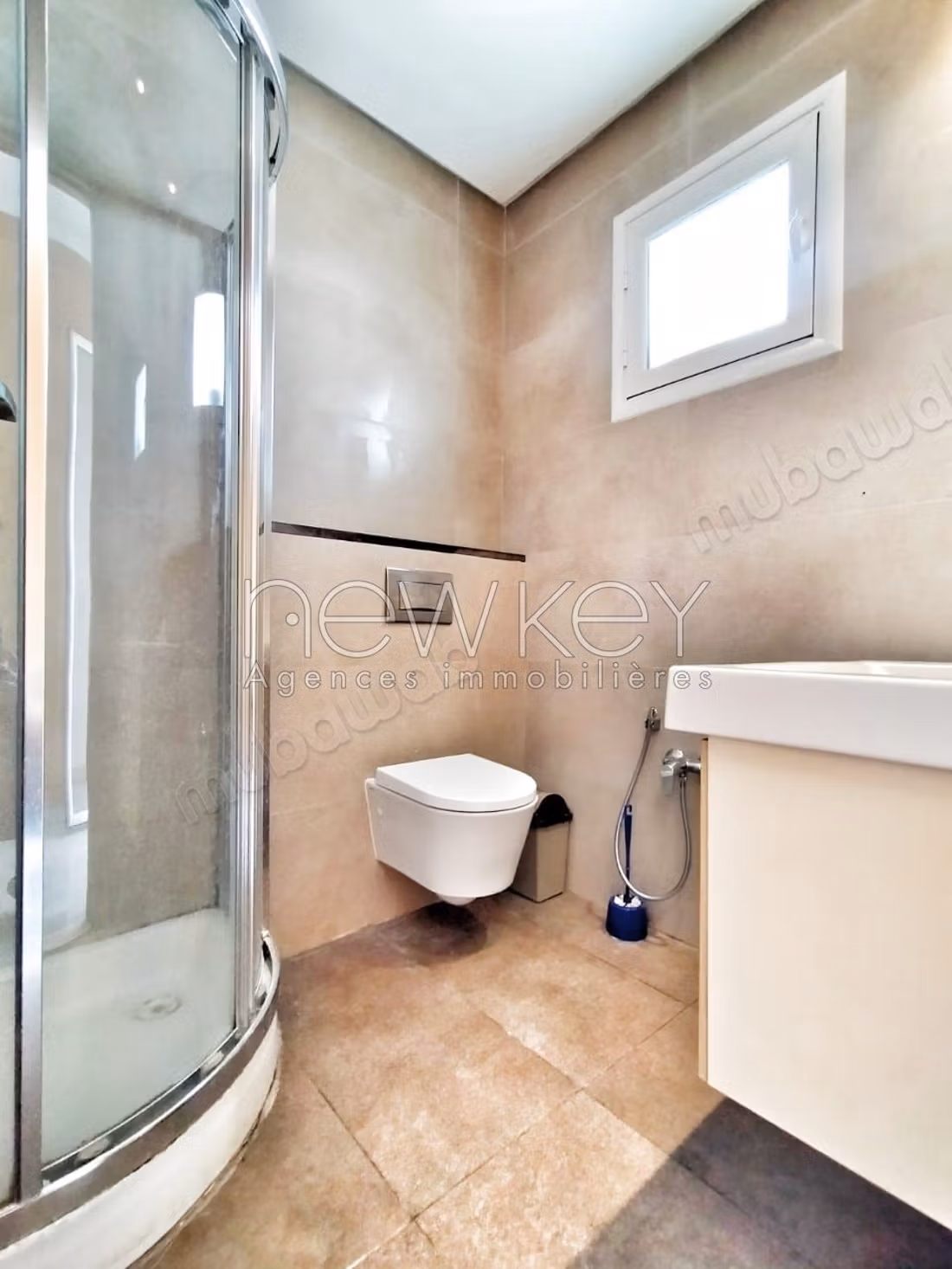 Appartement S1 vide à louer aux Jardins de Carthage