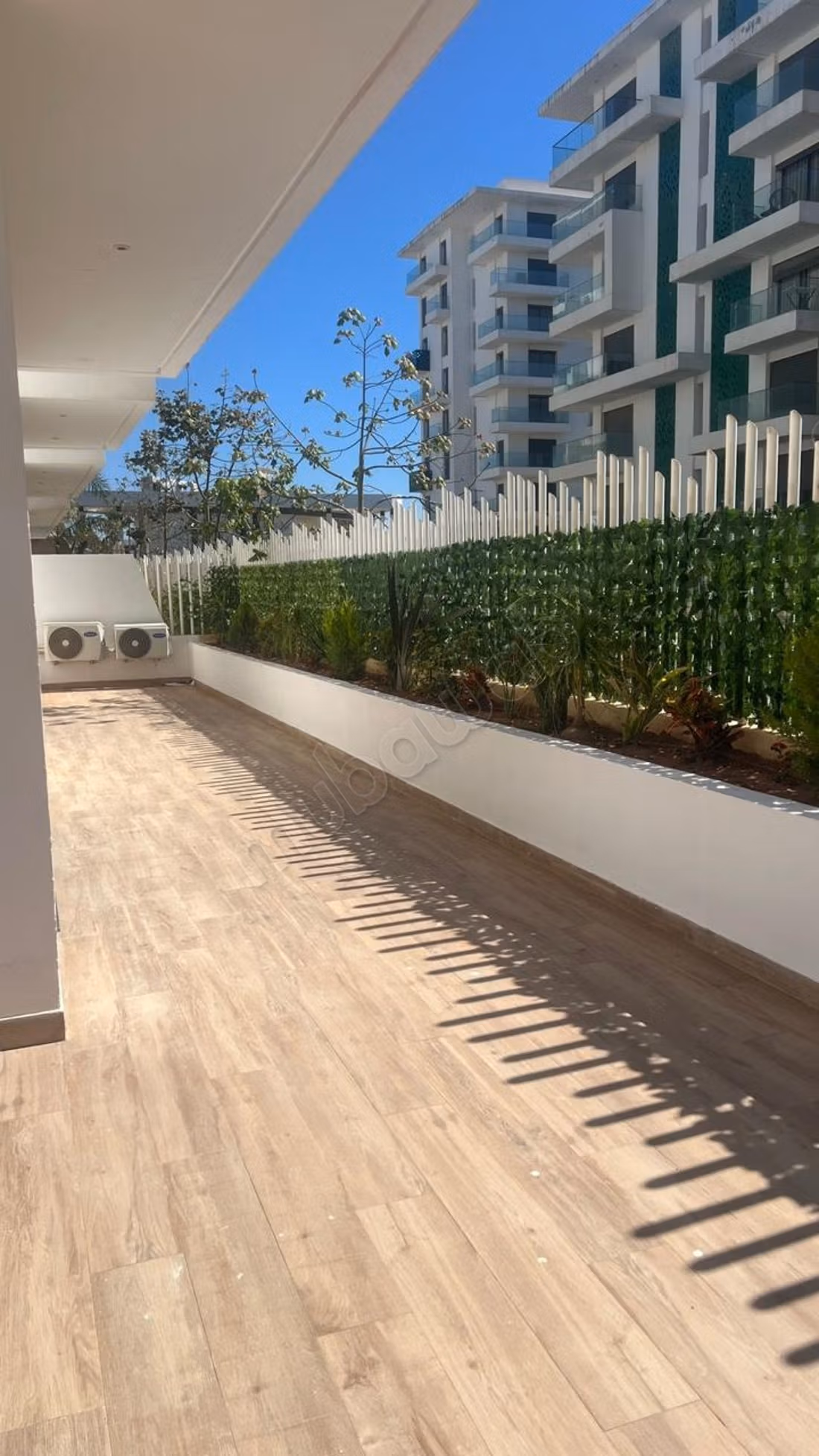 Very nice apartment for rent in Agdal. Total area 100 m². With elevator and green space