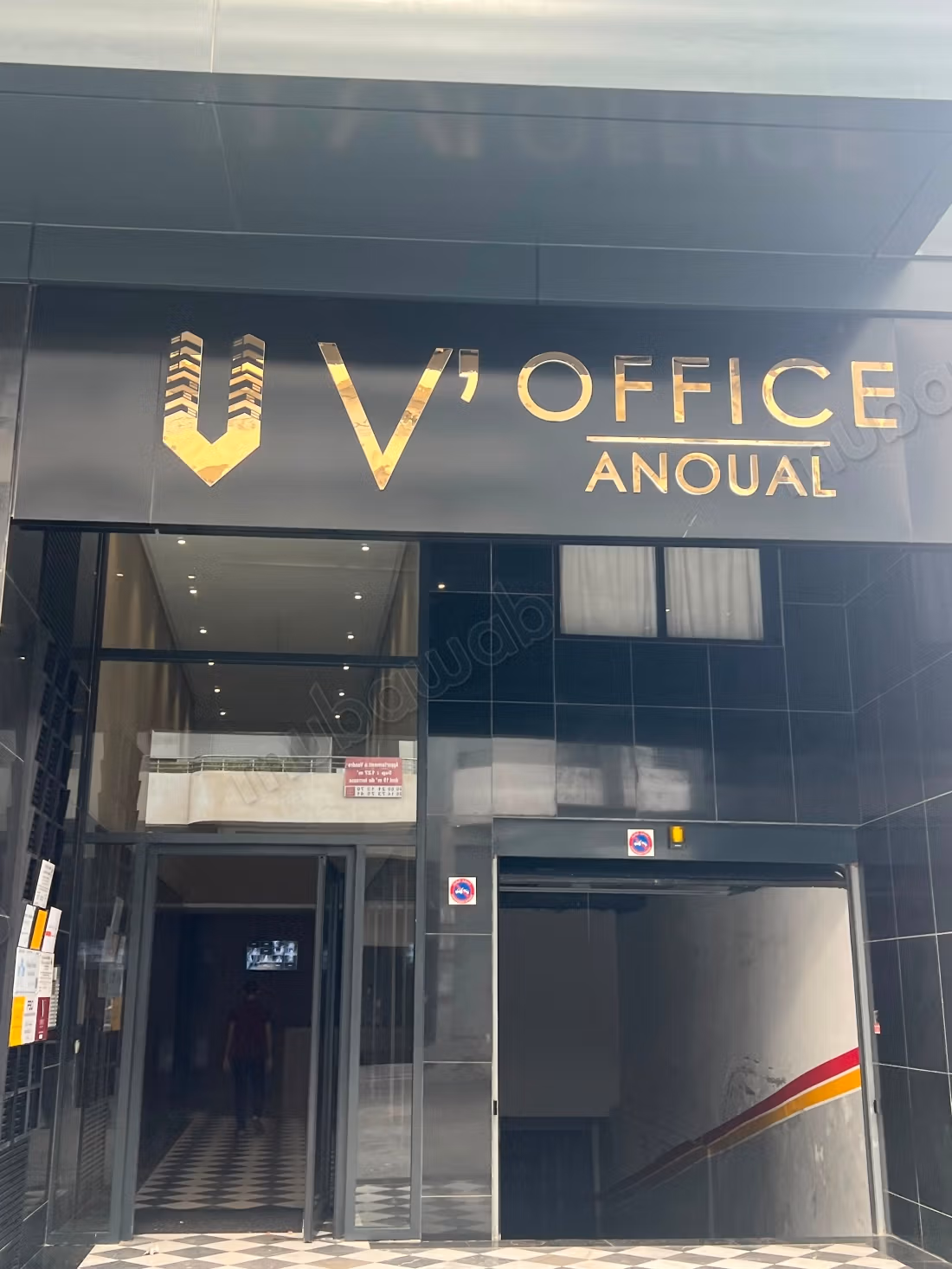 Plateau bureaux neuf 65m² Angle Anoual Abdelmoumen