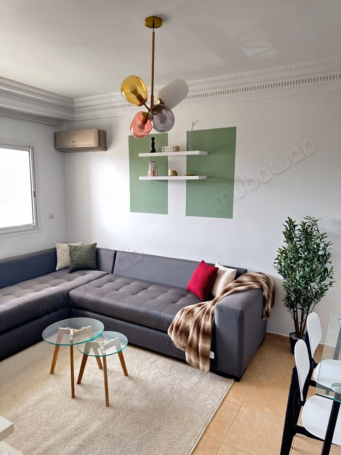 Gemeubileerd appartement te huur