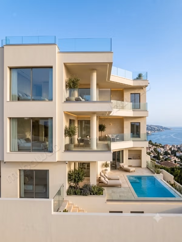 Magnifica casa con vista sul mare a Hammamet