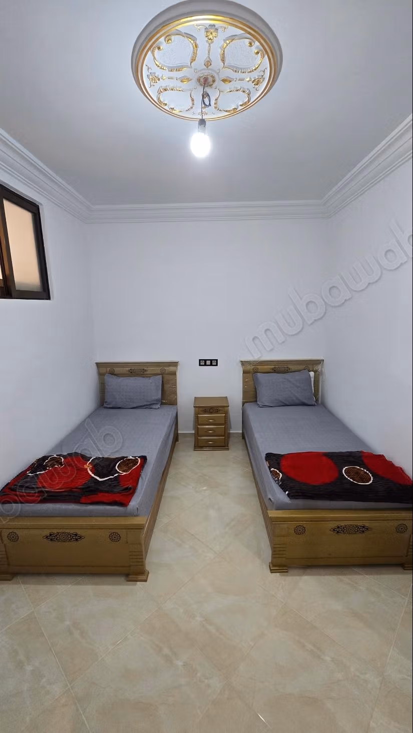 Affitta questo appartamento a M'Diq. 2 belle camere. Ben arredato