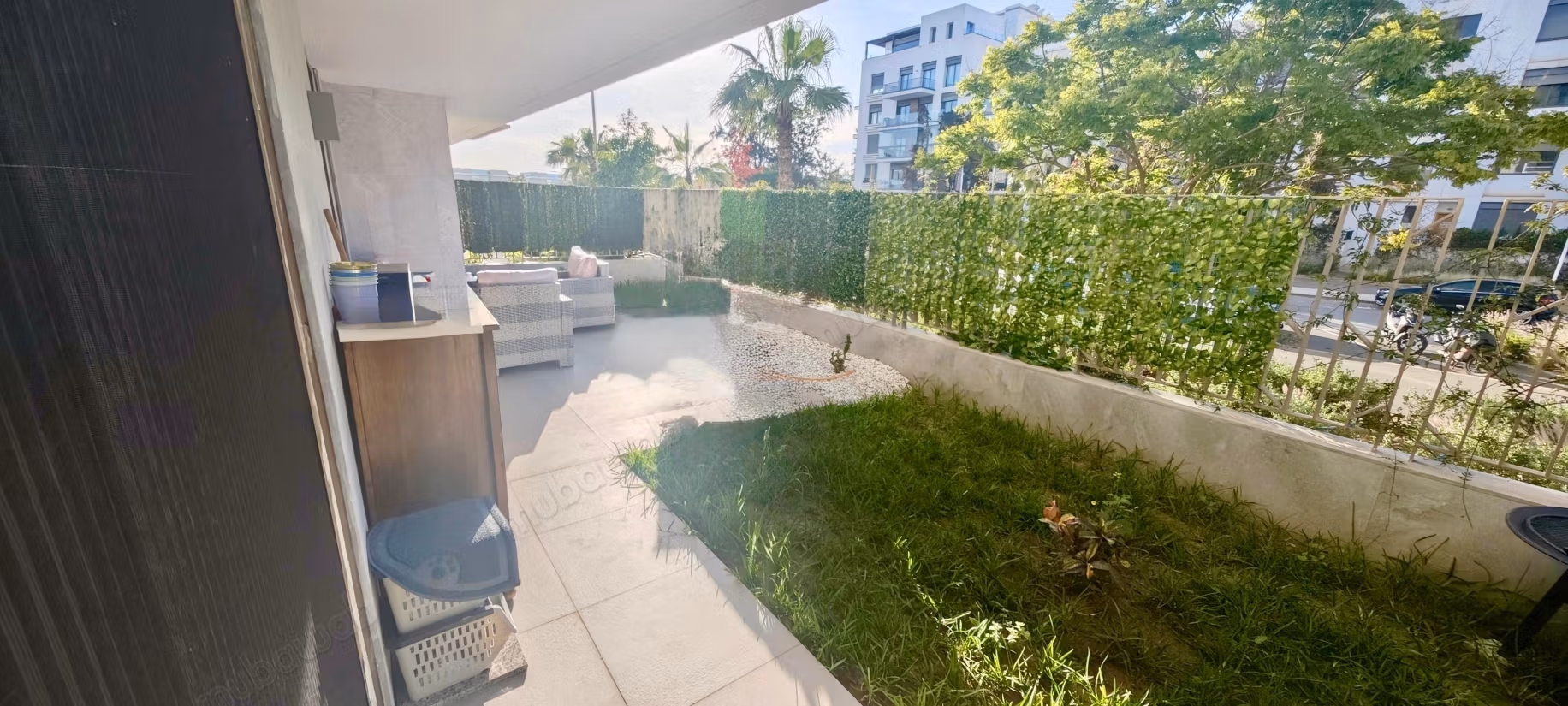 Rez de jardin meublé à louer L'Orangeraie,
Souissi