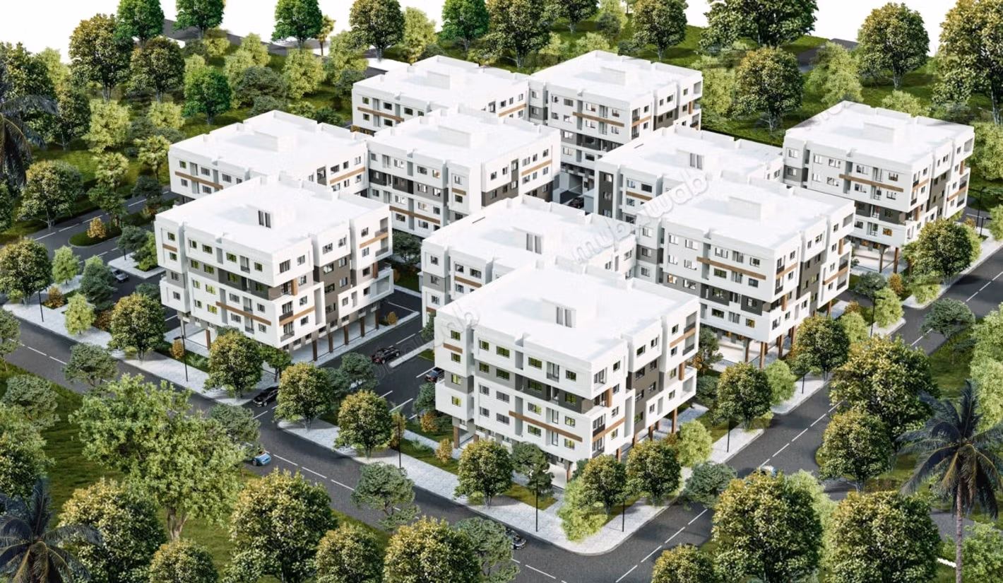 Vente d'un bel appartement à Imarat. 2 chambres