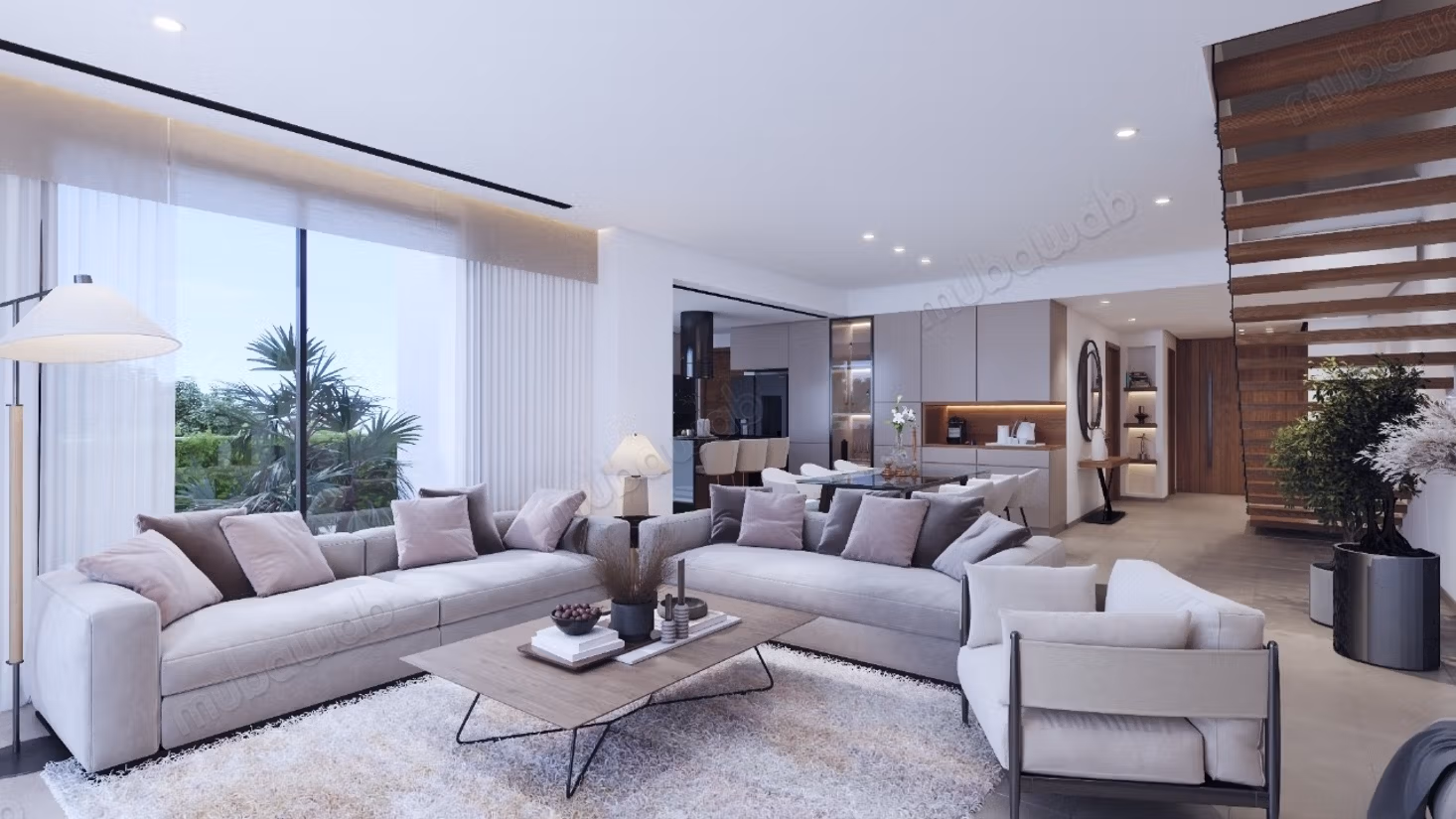 Villa AZUR, contemporary recently completed