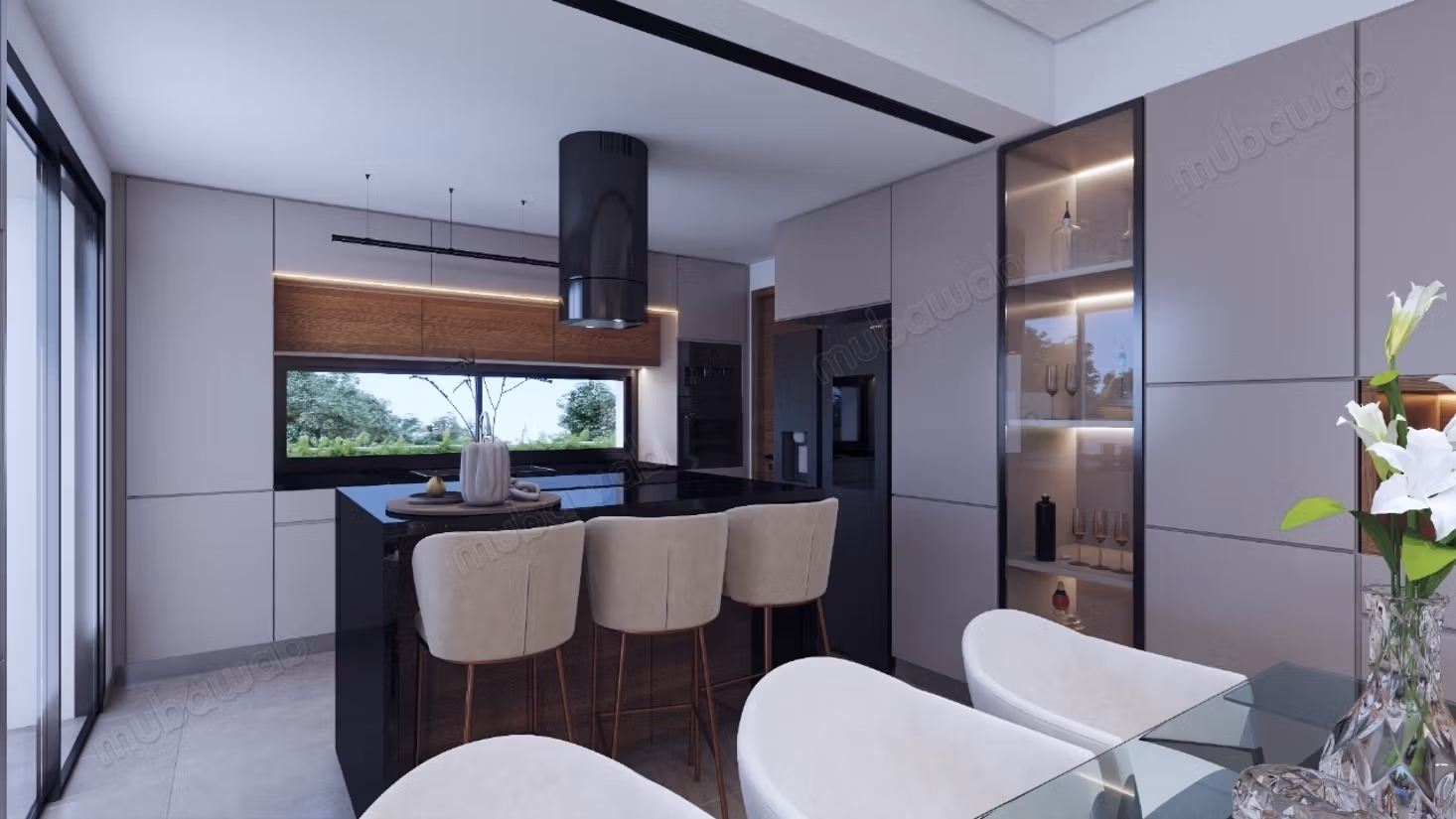 Villa AZUR, contemporary recently completed
