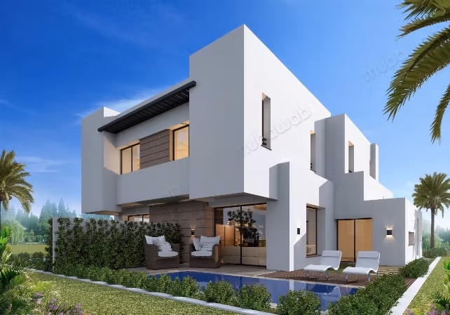 Villa AZUR, contemporaine récemment achevée