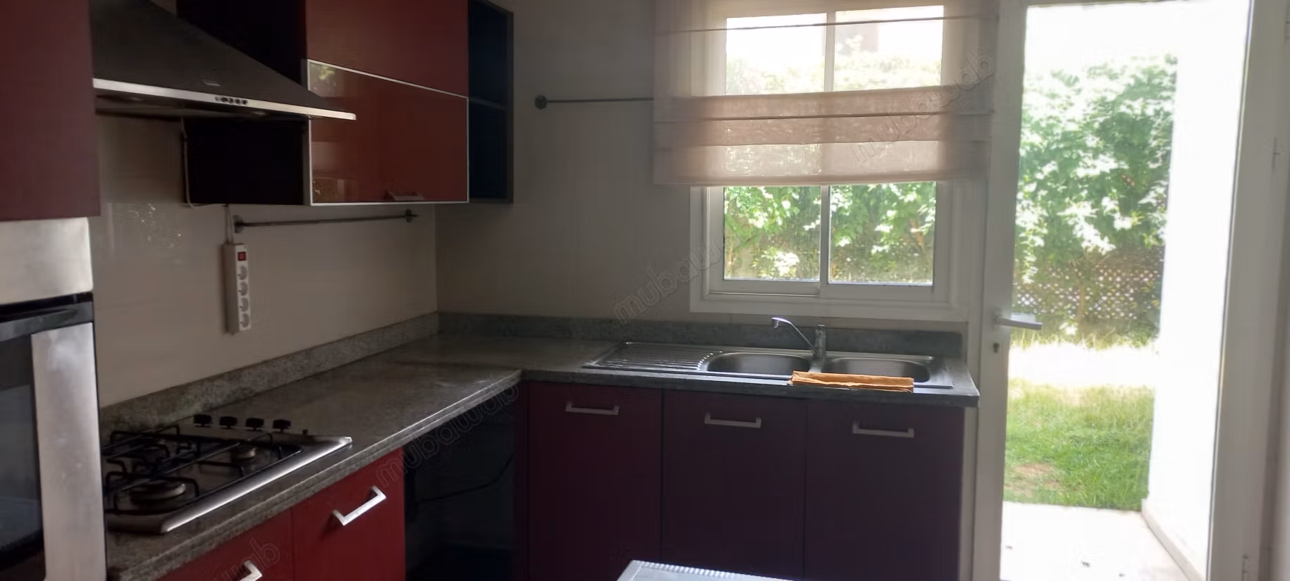 Location APPT en Rez de Jardin à Ain Diab. 3 chambres. Espaces verts et ascenseur