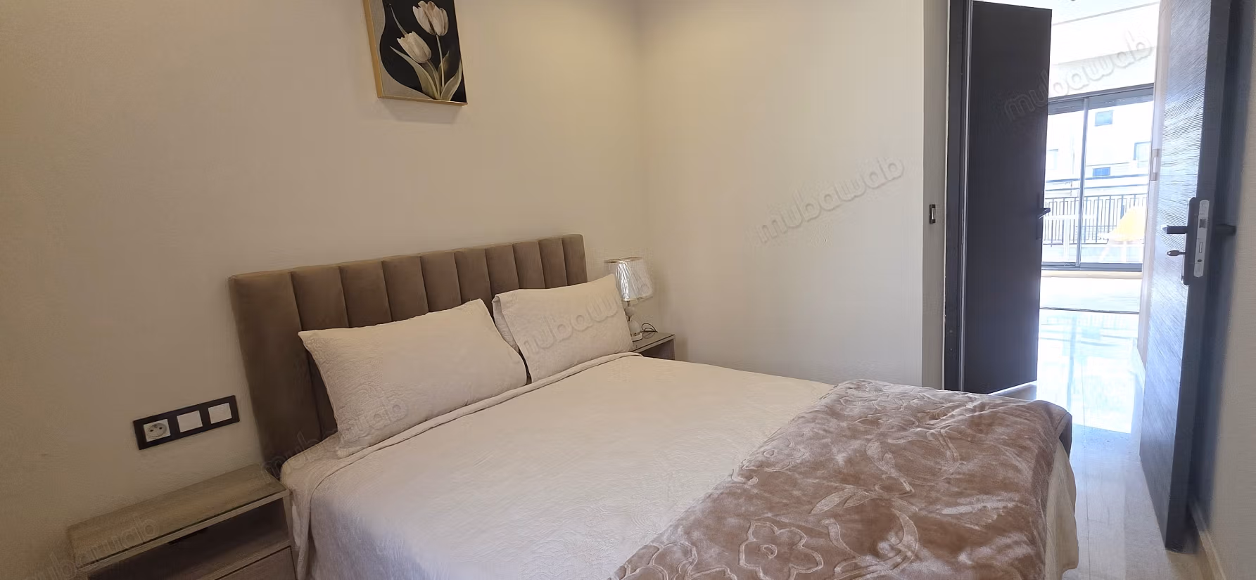 Nieuwe gemeubileerde studio 4e verdieping Terrace 46m2 Maarif