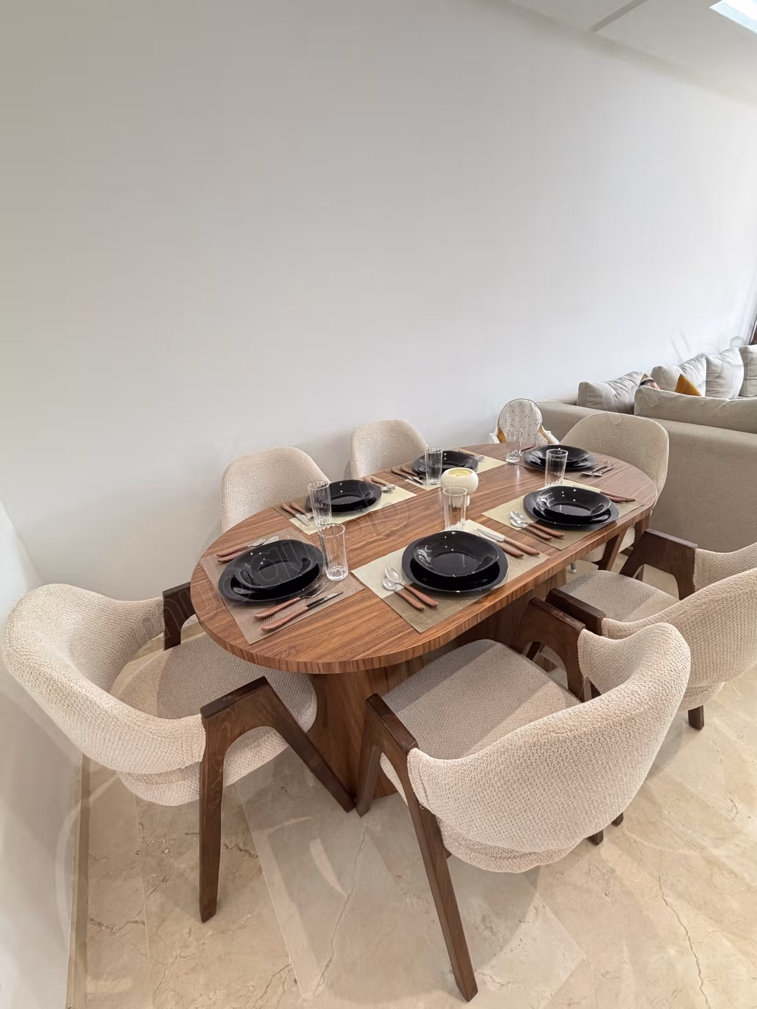 Affitta questo appartamento a Samlalia. Superficie di 91 m². Arredato