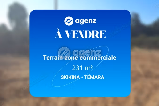 Perceel te koop 231 m² Skikina Skhirate Témara