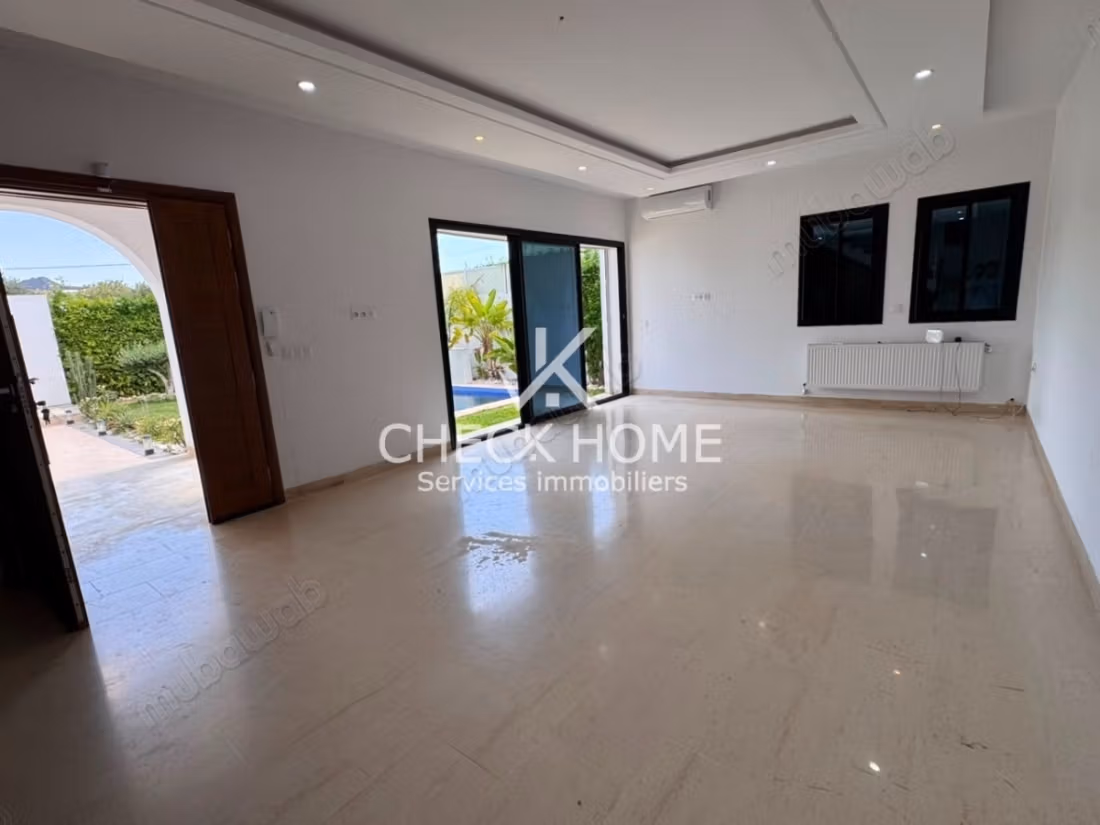 Location annuelle Villa S4 à Craxi Hammamet Nord