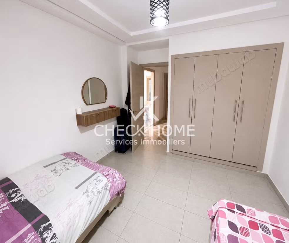 Location annuelle S2 AFH Mrezga avec p. Parking sous sol