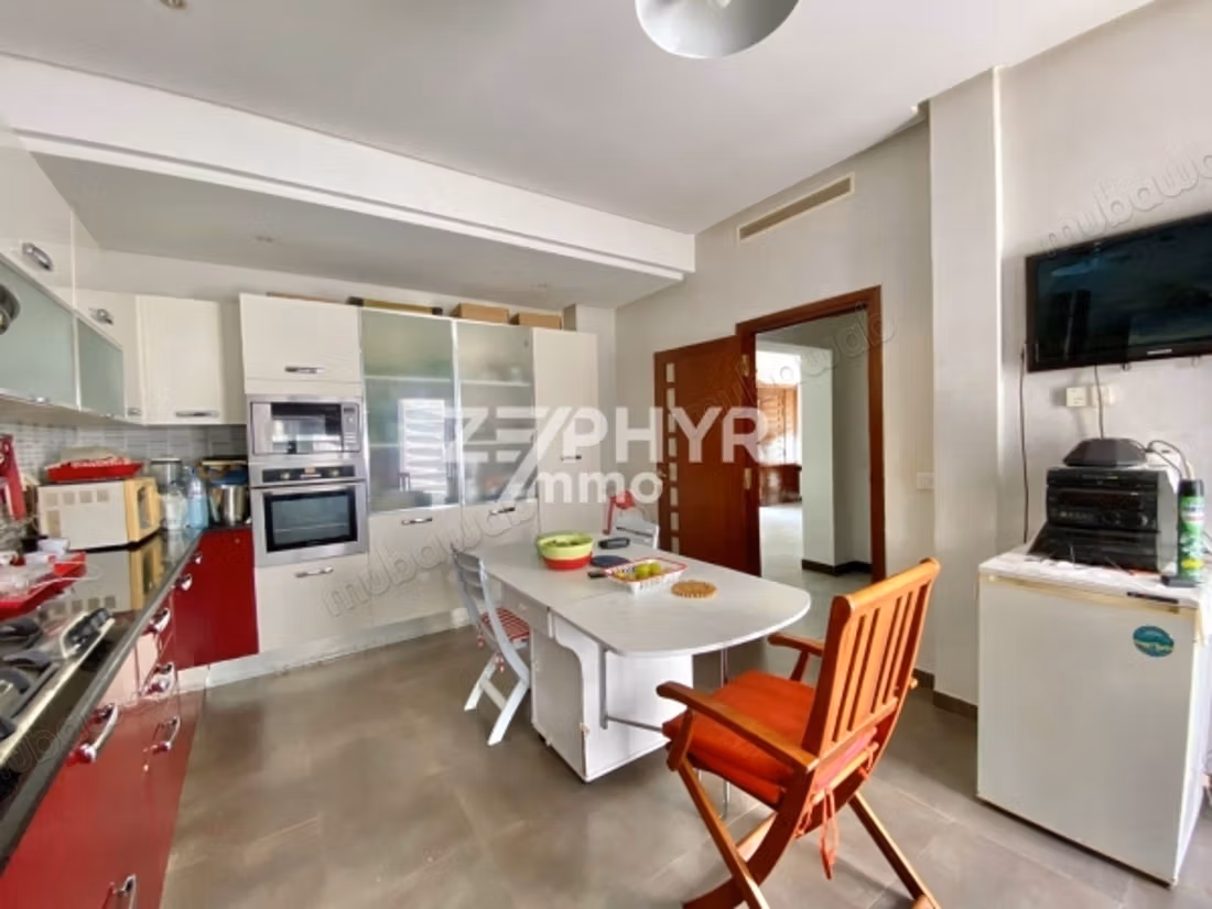 For rent semi-detached villa S4 empty in La Marsa with pi
